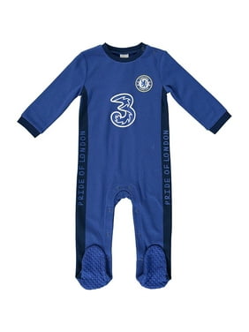 Chelsea Fc Babygrow Sleepsuit Baby Football Kit 12/18 mths TS